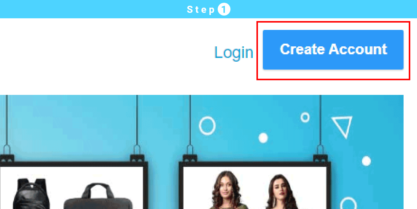 create account